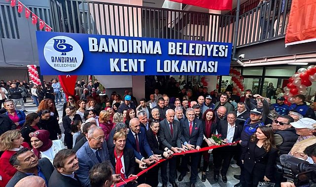 Bandırma Belediyesi 2'nci kent lokantasını hizmete açtı