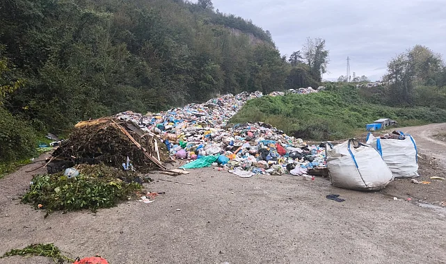 Bartın'daki çöp yola 6,4 milyon TL ceza!