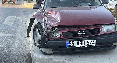 Başakşehir'de kaza: Aracına binecekken ölümden döndü