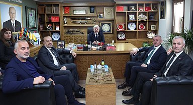 Başkan Büyükakın'dan MHP'ye iadeyi ziyaret