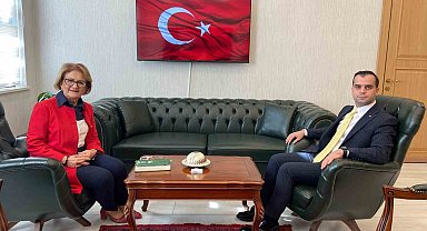 Başkan Çelik, Bozkurt'un yeni Kaymakamı Özkan'ı ziyaret etti