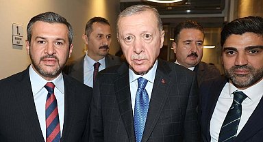 Başkan Çetinkaya, Cumhurbaşkanı ile görüştü