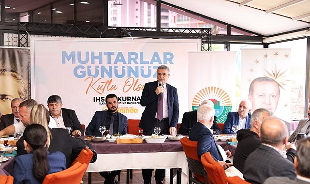 Başkan Kurnaz: "Muhtarlarımızla güç birliği içinde İlkadımımıza hizmet edeceğiz"