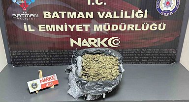 Batman'da evde uyuşturucu operasyona 1 tutuklama