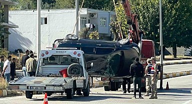 Batman'da otomobil takla attı: 2 yaralı
