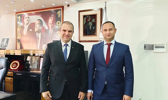 Bayırköy Belediye Başkanı Dilsize, Vakıf Müdürü Şinay'dan ziyaret