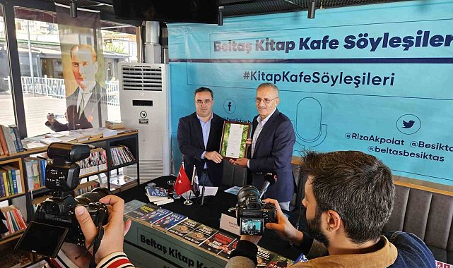 Beşiktaş Belediyesi Beltaş Kitap Kafe'de Saygı Öztürk'ü ağırladı