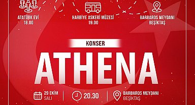 Beşiktaş, Beyoğlu ve Şişli'den Cumhuriyet'in 101. yılına özel kutlama