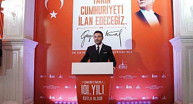 Beyoğlu'nda Cumhuriyetin 101. yılına özel Cumhuriyet Balosu