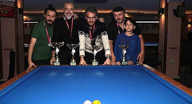 Bilardo Cumhuriyet Kupası Samsun'da sahibini buldu