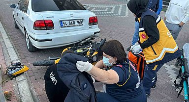 Bilecik'te meydana gelen zincirleme trafik kazasında 1 kişi yaralandı