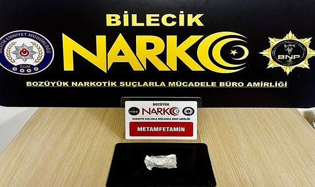 Bilecik'te uyuşturucu operasyonu
