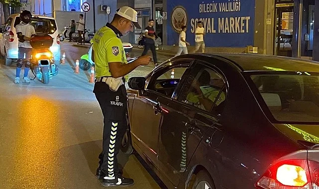 Bilecik'te kural tanımaz sürücülere ceza yağdı