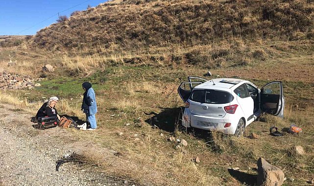 Bingöl'de trafik kazası: 2 yaralı