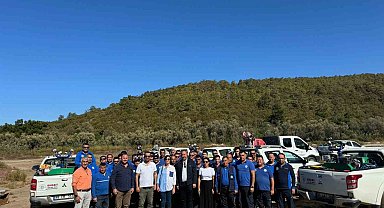 Bodrum'da 345 dönümlük göletin sivrisinek sorunu çözüldü