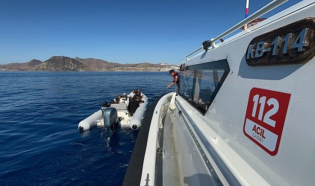 Bodrum'da 55 düzensiz göçmen yakalandı