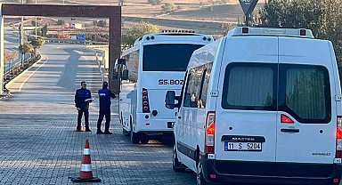 Bozüyük'te servis araçlarına rutin denetim