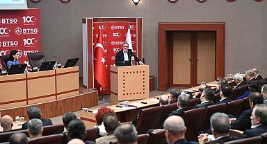 BTSO Ekim Ayı Meclis Toplantısı gerçekleştirildi