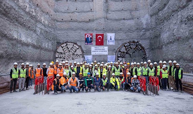 Buca Metrosu'nda tarihi gün