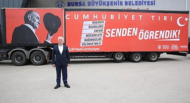 Bursa Büyükşehir Belediyesi, Cumhuriyetin 101'nci yılını görkemli kutluyor