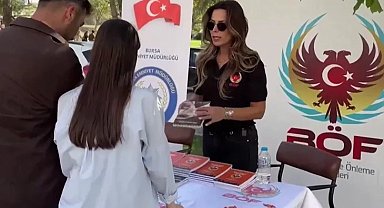 Bursa Emniyet Müdürlüğü 20 bin gence ulaştı! 'Ele ele güvenli geleceğe'