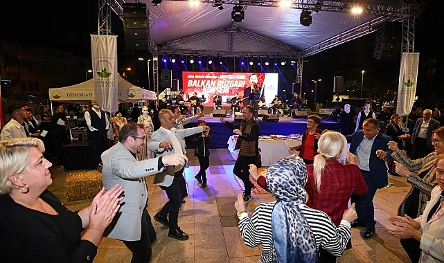 Bursa Osmangazi'de Balkan ezgileri