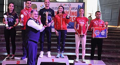 Bursa Osmangazi'de oryantiring yarışları nefes kesti