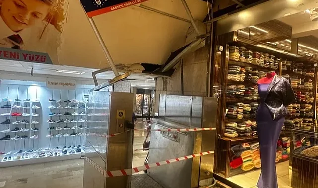 Bursa'da 10 gün önce tavanı patlayan alt geçite hala müdahale edilmedi