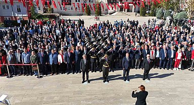 Büyükçekmece'de Cumhuriyetin 101. yılı kutlanıyor