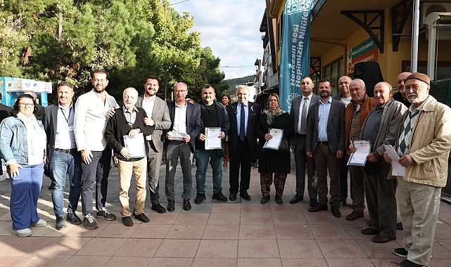 Çalı Mahallesi'nde tapu sevinci