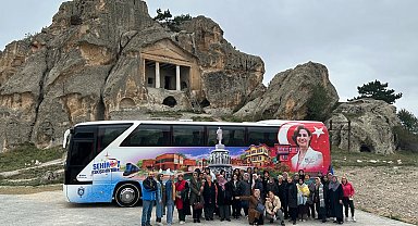 Çamlıca ve Çankaya mahalle sakinleri Frig Vadilerinde