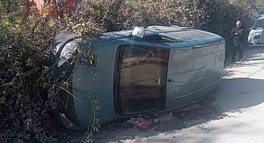 Çamlıyayla'da trafik kazası: 1 yaralı