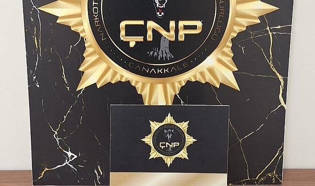 Çanakkale'de piyasa değeri 700 bin TL değerinde 202,19 gram metamfetamin maddesi ele geçirildi