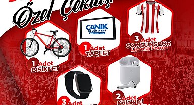 Canik Belediyesi, 29 Ekim'de hediyeler dağıtacak