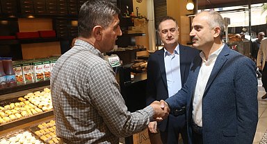 Çayırova'da Başkan Çiftçi'den esnaf ziyareti