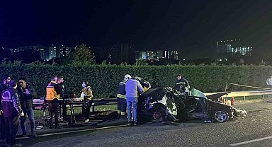 Çerkezköy-Kapaklı yolunda feci kaza: 1 ölü, 1 yaralı