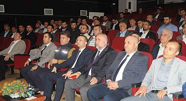 Cizre'de muhtar ve din adamlarına AFAD gönüllülük sistemi anlatıldı