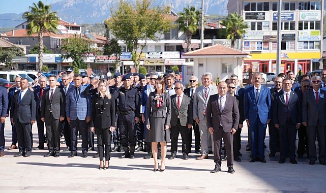 Cumhuriyet Bayramı Seydikemer'de kutlandı