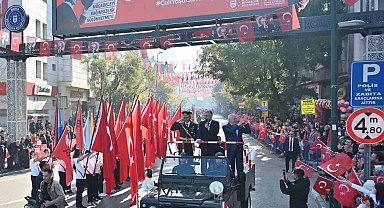 Cumhuriyet Bayramı'nda Bursa'da coşkulu kutlamalar