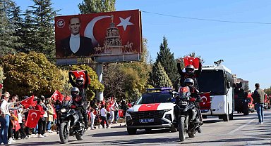 Cumhuriyetin 101'inci yılı Eskişehir'de coşkuyla kutlandı