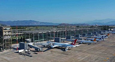 Dalaman havalimanı 9 ayda 4 milyon 781 bin yolcuya hizmet verdi