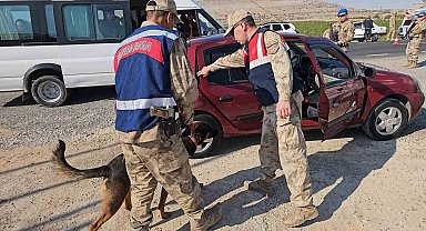 Diyarbakır'da jandarma denetiminde 8 asker kaçağı tespit edildi