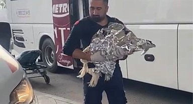 Düzce Terminali'nde otobüste doğum yaptı