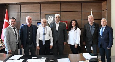 Edirne Keşan'da TÜMBEL-SEN'den Başkan Özcan'a ziyaret