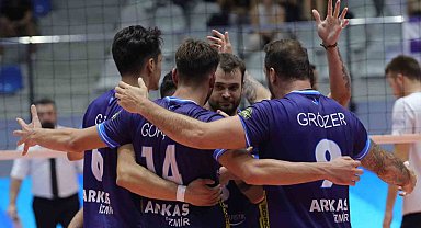 Efeler Ligi: Cizre Belediyespor: 3 - Arkas Spor: 2