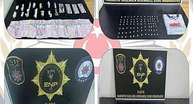 Elazığ'da uyuşturucu operasyonu: 5 tutuklama
