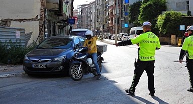 Erdek'teki motosikletlere sıkı denetim başlıyor