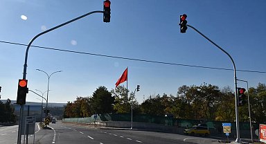 Ertuğrulgazi Türbesi yolunda trafik düzenlemesi