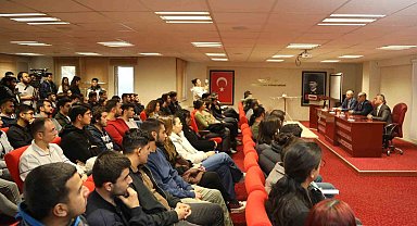 ERÜ'de 'Rektör-Öğrenci Buluşması' etkinliği devam ediyor
