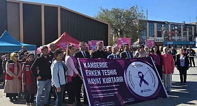 Erzincan'da "Meme Kanseri Farkındalık" ayı kapsamında etkinlik düzenlendi